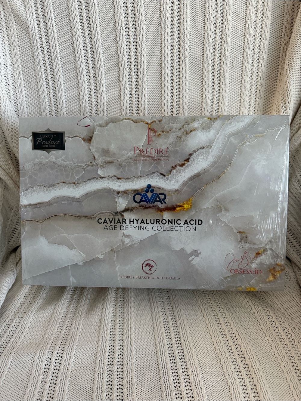 Caviar Hyaluronic Acid Age Defying Collection by Predire - White